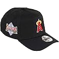 New Era Los Angeles Angels MLB Black 9Forty A-Frame Adjustable Cap - One-Size