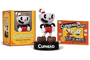 RUNNING PRESS MINI EDITIONS Cuphead Bobbling Figurine: With Sound! (RP Minis)