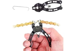 KLOP256 Pince à chaîne de vélo, outil de chaînette manquante de vélo à dégagement rapide, pince de chaîne de cyclisme ouvre-porte le plus proche