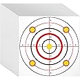 Juvale Shooting Range Paper Bullseye Targets for Firearms Practice (11 x 11 in, 50 Pk)