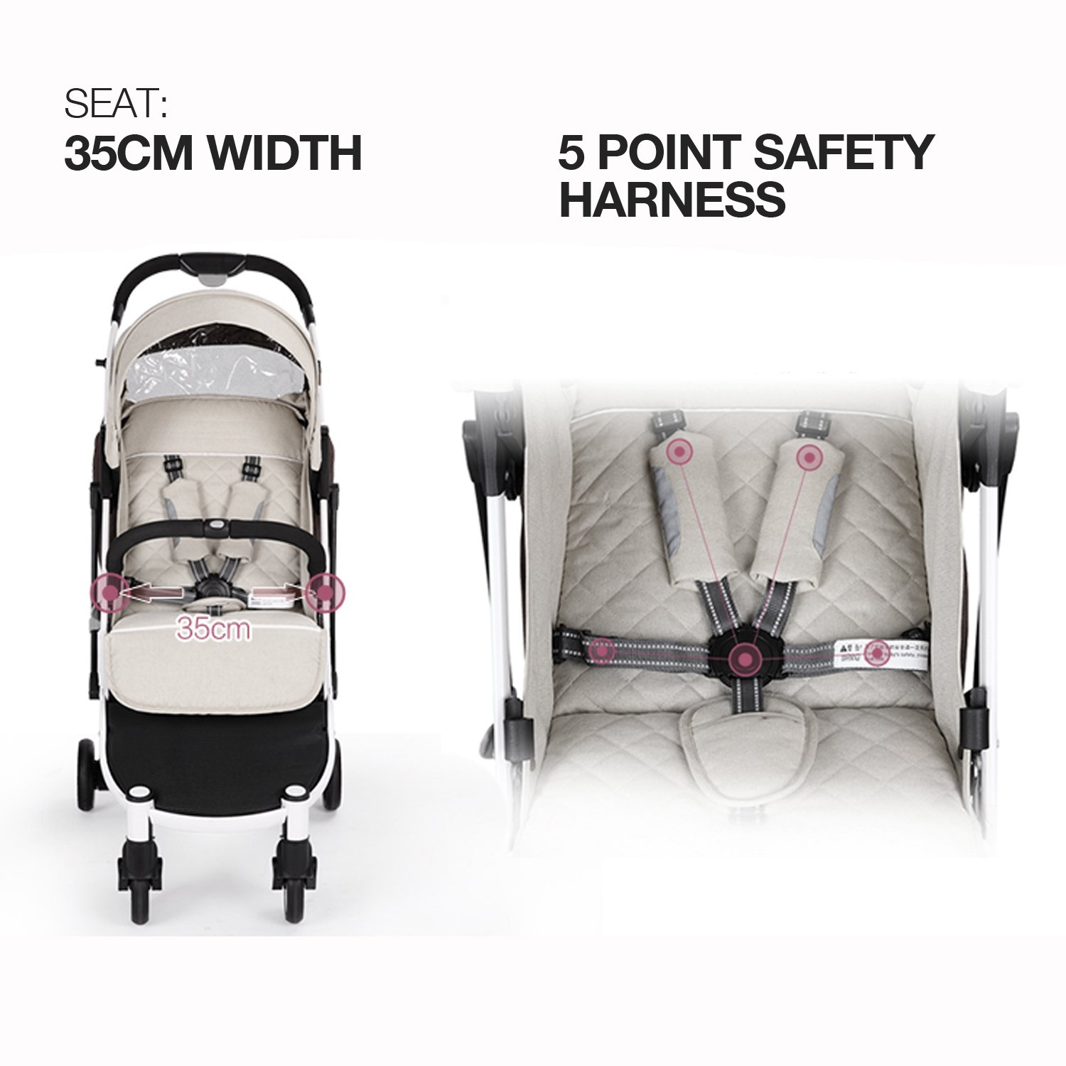 allis lightweight stroller