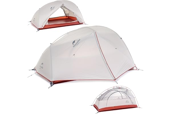 Naturehike Star-River Tente de Randonnée d’étanche Professionnel Double Couche Ultralégère pour 2 Personnes de Camping Imperméable