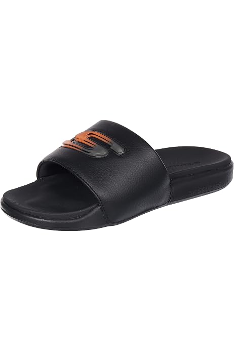 Skechers Mens GAMBIX Black/White 