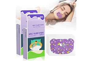 BAKEWHIZ 60 Tabletas Mouth Tape Tiritas Antironquidos para Dormir Tiras Bucales para Menos Respiración Bucal Promover Respiración Nasal Mejorar la Calidad del Sueño y Reducir los Ronquidos Hipoalergénicas