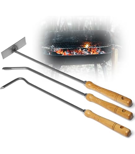 Ofentürgriff Aus Edelstahl - Hitzebeständig Für Kamine & Heizöfen (1,1 Cm Loch)