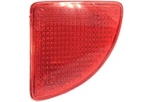 Pinochukka Reflektor für die hintere rechte Seite, Fahrerseite, O/S, rot, kompatibel mit Kangoo Logan Kubistar 7700308720 26554-00QAD