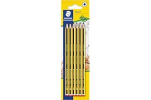 Staedtler 120-2BK6DAST, Lápices, Mina HB, 6 unidades, Negro