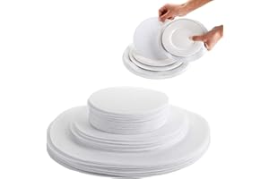 TOGTHERKINGS 39 Piezas Separadores de Platos Suaves, Protectores y Divisores para Sartenes y Ollas (Blanco)