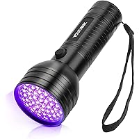 UV Taschenlampe 51 LED Handlampe Mini Ultraviolett Haustiere Urin-Detektor für unechte Banknoten, Urin von Hunde, Katzen…