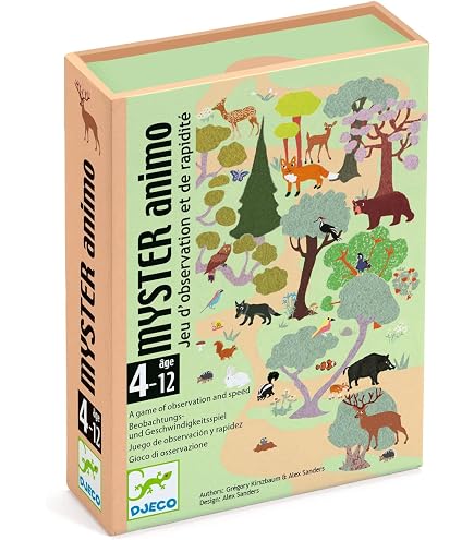 DJECO Familou Kartenspiel - Kooperatives Familienspiel Für 2-4 Spieler
