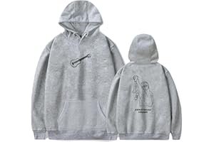 OUHZNUX Sudadera con Capucha Boywithuke Sudadera con Cuello Redondo para Hombres Y Mujeres Sudadera con Capucha Estampada Hip Hop Punk Y2k Top Sudadera con Capucha De Manga Larga XS-3XL