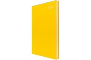 Collins Debden Essential Kalendarz dzienny w formacie A4 na 2024 r., dziennik dzienny na rok 2024, dziennik i planer na rok 2024, do użytku biznesowego, biurowego, akademickiego i osobistego, rozmiar