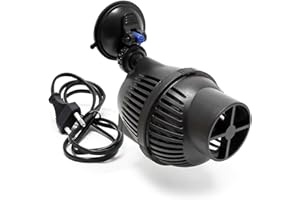 SunSun JVP-102A Pompe de brassage Wavemaker, 5000 l/h 12 W, fixation par ventouse, pour aquarium, eau de mer, eau douce, eau saumâtre, pompe de circulation