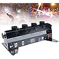 Hydravex Electric Confetti Cannon Machine Portable Confetti Gun, Professional DJ Confetti Launcher for Partylight Effect Club Bar Wedding Christmas Halloween Carnival Easter,FourHeads