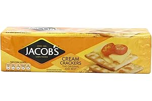 JACOB'S Jacobs Biscuits Crackers à la Crème 300 G (pack De 12)