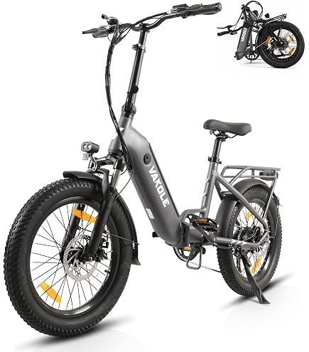 VAKOLE Y20 Pro E-Bike Folding Bike Electric Bicycle with 48 V 30 Ah Battery up to 150 km