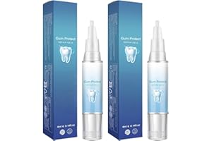 YOOWAN 2PCS Gum Repair Gel Treatment,Gum Repair for Receding Gu-Ms,Teeth Re-Pair Gel,Gu-M Shield Therapy G-El,Teeth Brightening Essence Pen,Instant Treatment,Protect Oral Care,Deeply Cleaning,Fresh Breath