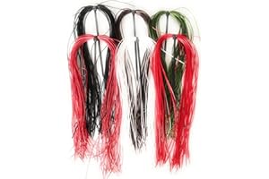 Fly Tying Scotland 6 Packs Flexi Fly Tying Materials Perfect for Tying Apps Bloodworms or Buzzers. Can be used in place of rubber/silicone legs