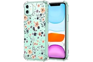 Oihxse Transparent Silicone Mignon Case Compatible pour iPhone 12 Mini 5.4" 2020 Coque TPU Souple Ultra Mince Housse Clear Crystal Design Motif Anti-Scrach Protection Etui Bumper (A13)