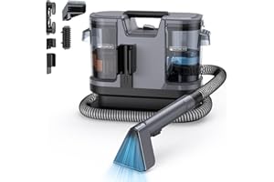 ‎LUBLUELU Lubluelu Nasssauger Polsterreiniger Gerät, 600 W - 18 kPa Teppichreiniger Waschsauger, tragbares Teppich-Reinigungsgerät mit Selbstreinigung und langem Schlauch für Teppiche, Sofas & Auto-Innenräume
