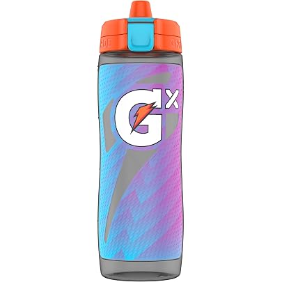 JILINWEI Ersatz-Clips Für Gatorade GX-Flasche – 8 Stück, In 4 Farben (schwarz, Weiß, Rot, Blau)