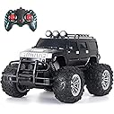 Popsugar Off Roader Rechargeable Remote Control Monster Truck with 2 Speeds and 4 Headlight Modes | Lithium Battery | C-Type 