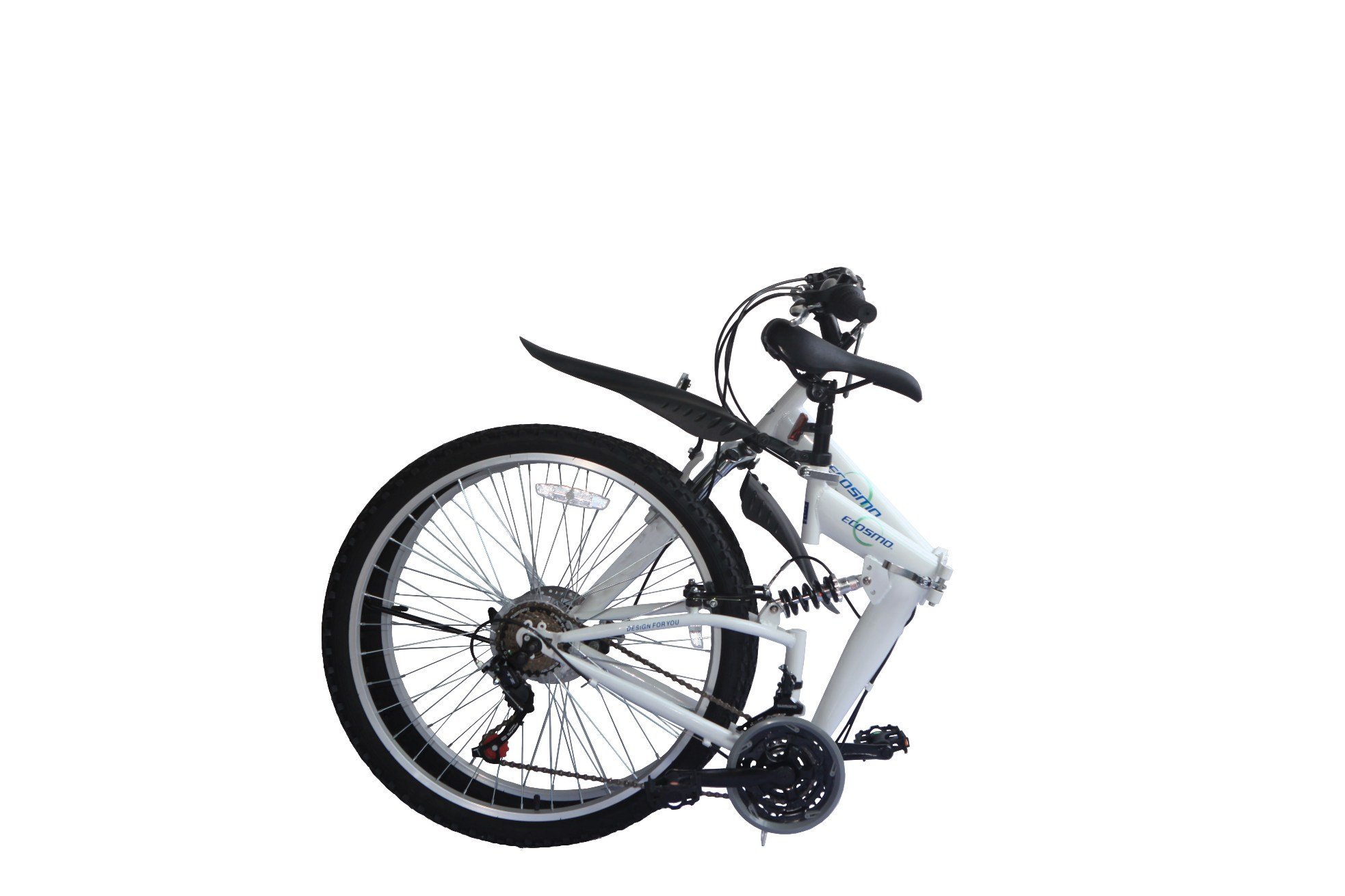 €369.00 Ecosmo, Mountain bike 21SP, 26 pollici, pieghevole, cambio Shimano  - 26SF02W, con borsa per il trasporto - bikewebshop.it