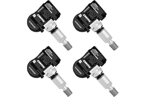CDWTPS Car Tire Pressure Sensor,433Mhz Tire Pressure Monitoring System(TPMS) sensor for BMW MINI Replacement#36106856209.36106881890(4-Pack)