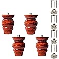 Paras | Luxury Wooden Sofa Leg and Furniture Leg Pack of 4 Piece