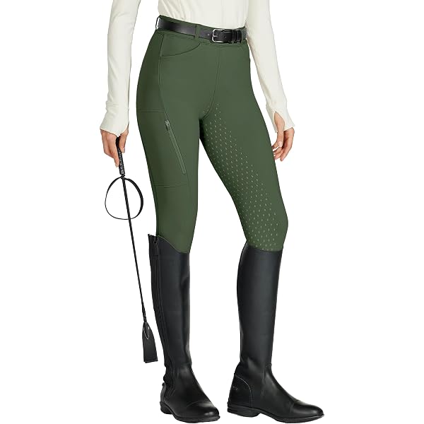 B Vertigo Meghan Reithose Mit Silikon-Kniebesatz – Damen, Stretchig, Wasserabweisend