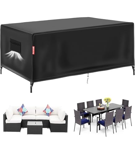 Housse Salon De Jardin 140x90cm Housse De Table De Jardin