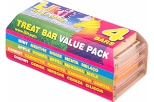 Likit pack of 4 Contains Four Delicious Flavours Per Pack, Apple, Carrot, Cherry and Mint. - multi, one size