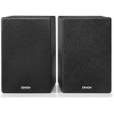 Denon SCN10 TV Ses Sistemi İ&ccedil;in İki Y&ouml;nl&uuml; HiFi Hoparl&ouml;r, 2 x 65 W, Alıcılar ve Amplifikat&ouml;rler İle Uyumlu, Siyah SCN10BKEM