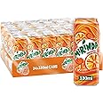 Mirinda Orange, Carbonated Soft Drink, Cans, 24 X 330 Ml