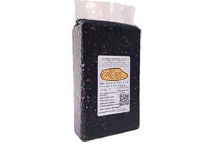Crespiriso - Riso Nero Integrale 1kg (4 Confezioni Sottovuoto) - Riso Medio Integrale Nero, Naturale, Ricco di Fibre e Antiossidanti