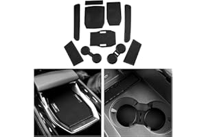 CDEFG Kompatybilne z Renault Austral E-Tech Hybrid 2022/2023/2024, maty gumowe, do konsoli środkowej, maty antypoślizgowe, uchwyt na kubek, gumowa mata do podłokietników, Austral E Tech 2025,