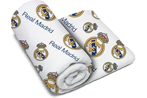 ARDITEX RM13727 Manta de Coralina de 150x95cm de Clubs-Real Madrid CF (AD-RM13727)