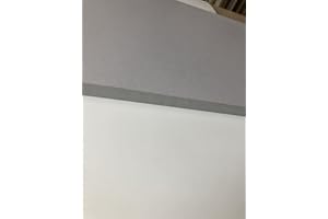 RADIANCY INC Sattie Pale Grey Textured Melamine Faced Chipboard 15mm 1200 x 381mm