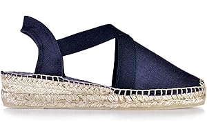 TONI PONS Verona - Espadrille compensée végétalienne pour Femme de en Coton.