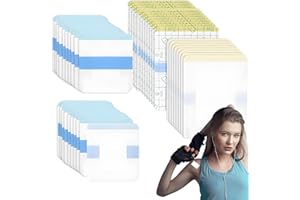 SUUPII 40 Pcs Large Waterproof Dressings for Wounds 2 Size, Breathable Wound Dressings Waterproof, Adhesive bandages for wounds with Cotton Absorbent Pad, for Swimming Showering Skin Protection