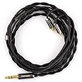Linsoul Tripowin Zombur 4N High Purity OFC Oxygen Free Cable HiFi IEM Cable with Microphone, Cotton Yarn Outer Layer for Audiophile Replacement (MMCX, 3.5mm)