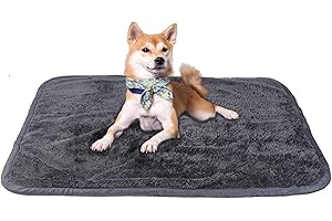 NICOLA Wodoodporne koce dla psów, koc narzuta dla zwierząt domowych, mata do poduszki na łóżko, pokrowiec ochronny na siedzenie samochodowe (80 x 100 cm)