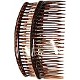 Pritties Accessories Pair of Large Tort Plain Hair Combs Slides 12cm (4.7")