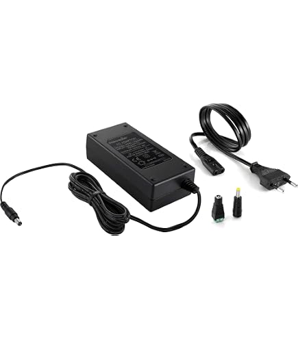 Alimentatore 12V 6A 72W AC/DC Con Spina 5.5x2.5mm Per LED Strip, Monitor, Hard Disk Esterno, Garanzia 24 Mesi