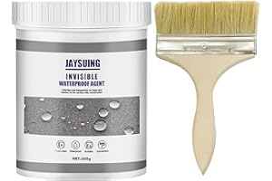 FCXQG 300g Agent De RevêTement ImperméAble Transparent Invisible Waterproof Scellant éTanche à L'Eau Glue Produit De Gluckaro Liquide D'éTanchéIté Pour L'ExtéRieur Isolant Colle Kolibri Mastic