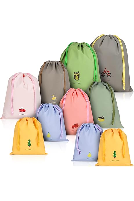 Sacchetti Impermeabili WOODFIB 6 Pezzi - 1.5L/2.5L/3L/3.5L/5L/8L, Per Kayak, Campeggio, Sport Acquatici - Foto 10