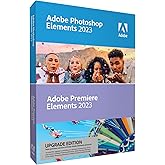 Adobe Photoshop Elements 2023 & Adobe Premiere Elements 2023 Upgrade | 1 Device | PC/Mac | Box Including Activation Code