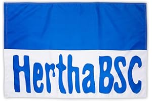 Hertha BSC Berlin Schwenkfahne - Fahne pur - 60 x 90 cm blau-weiß Flagge - plus Lesezeichen I love Berlin