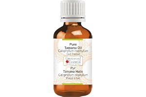 Greenwood Essential Ren Tamanu Olja (Calophyllum inophyllum) 100% Naturlig Terapeutisk kvalitet kallpressad för personlig vård 30ml (1oz)
