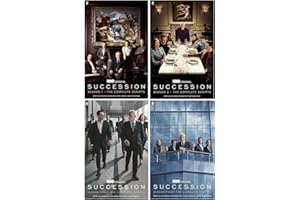 The Complete Scripts Succession Season 1-4 Books Collection Set By Jesse Armstrong